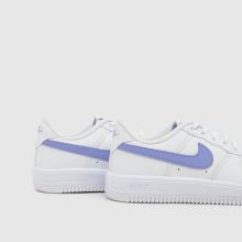 Nike Force 1 Low Girls Junior in White Nike Force 1 Low,4 of 4