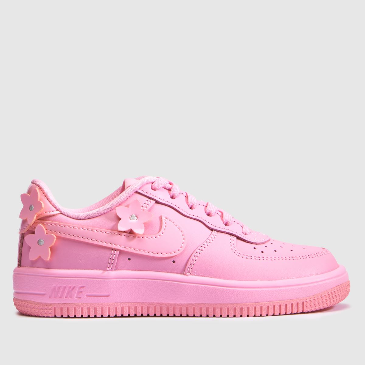 Nike Air Force 1 Low Girls Junior in Pink Nike Air Force 1 Low