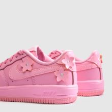Nike Air Force 1 Low Girls Junior in Pink Nike Air Force 1 Low,4 of 4