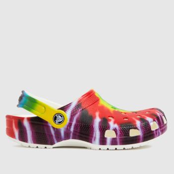 crocs multi classic clog Girls Junior Sandals crocs multi classic clog Girls Junior Sandals