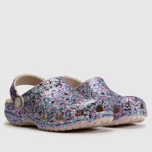 Crocs Classic Dazzle Clog Girls Junior in Multi Crocs Classic Dazzle Clog,2 of 4