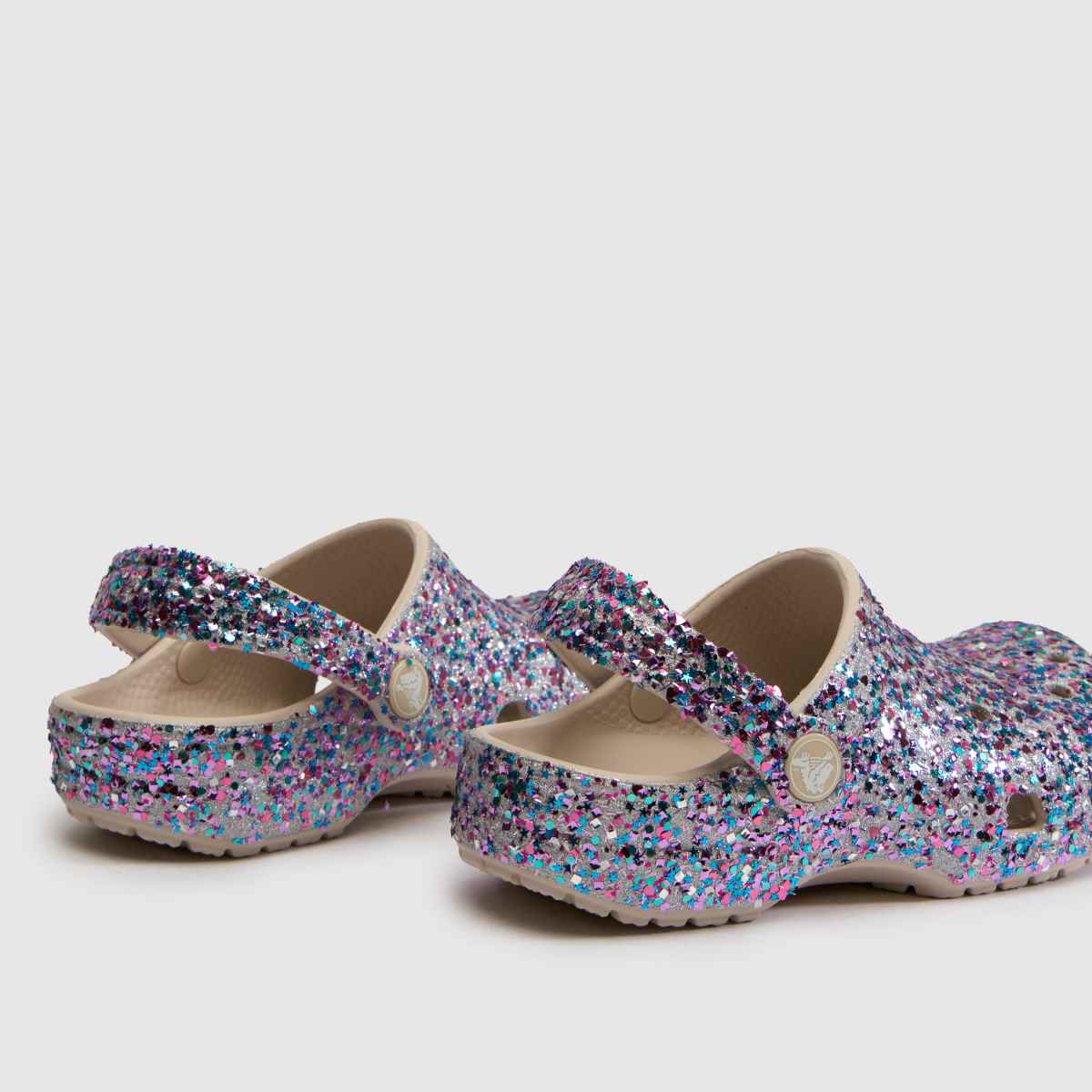 Crocs Classic Dazzle Clog Girls Junior in Multi Crocs Classic Dazzle Clog 4