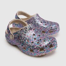 Crocs Classic Dazzle Clog Girls Junior in Multi Crocs Classic Dazzle Clog,4 of 4