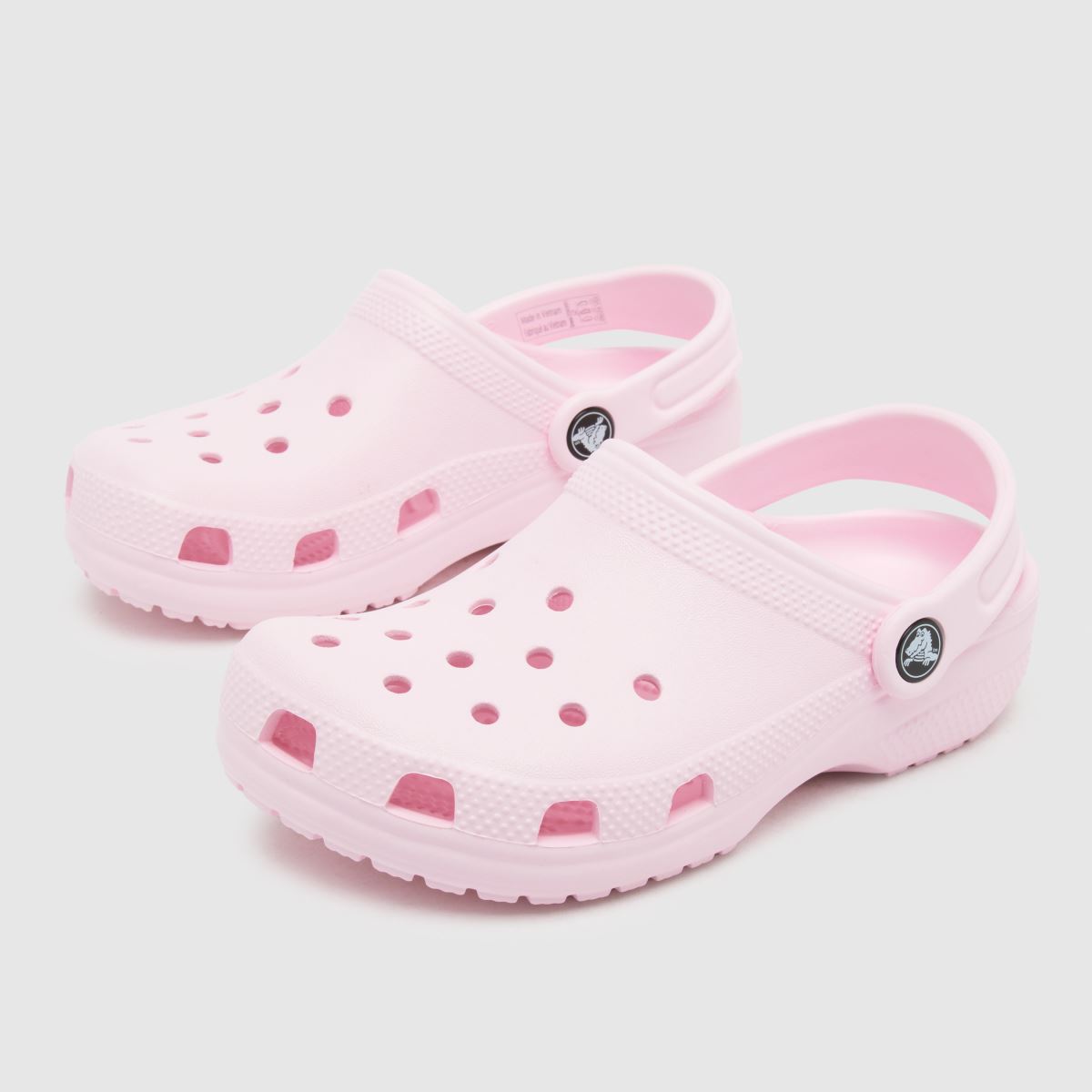 Crocs Classic Clog Girls Junior in Pale Pink Crocs Classic Clog 4