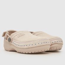 Crocs Classic Crafted Stitch Clog Girls Junior in Pale Pink Crocs Classic Crafted Stitch Clog,2 of 4