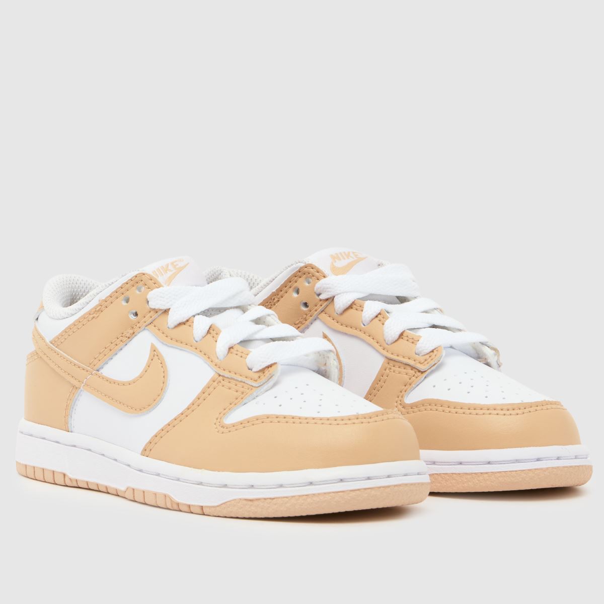 Kinder Nike Weiß-beige Dunk Low Sneaker Nike Dunk Low 1