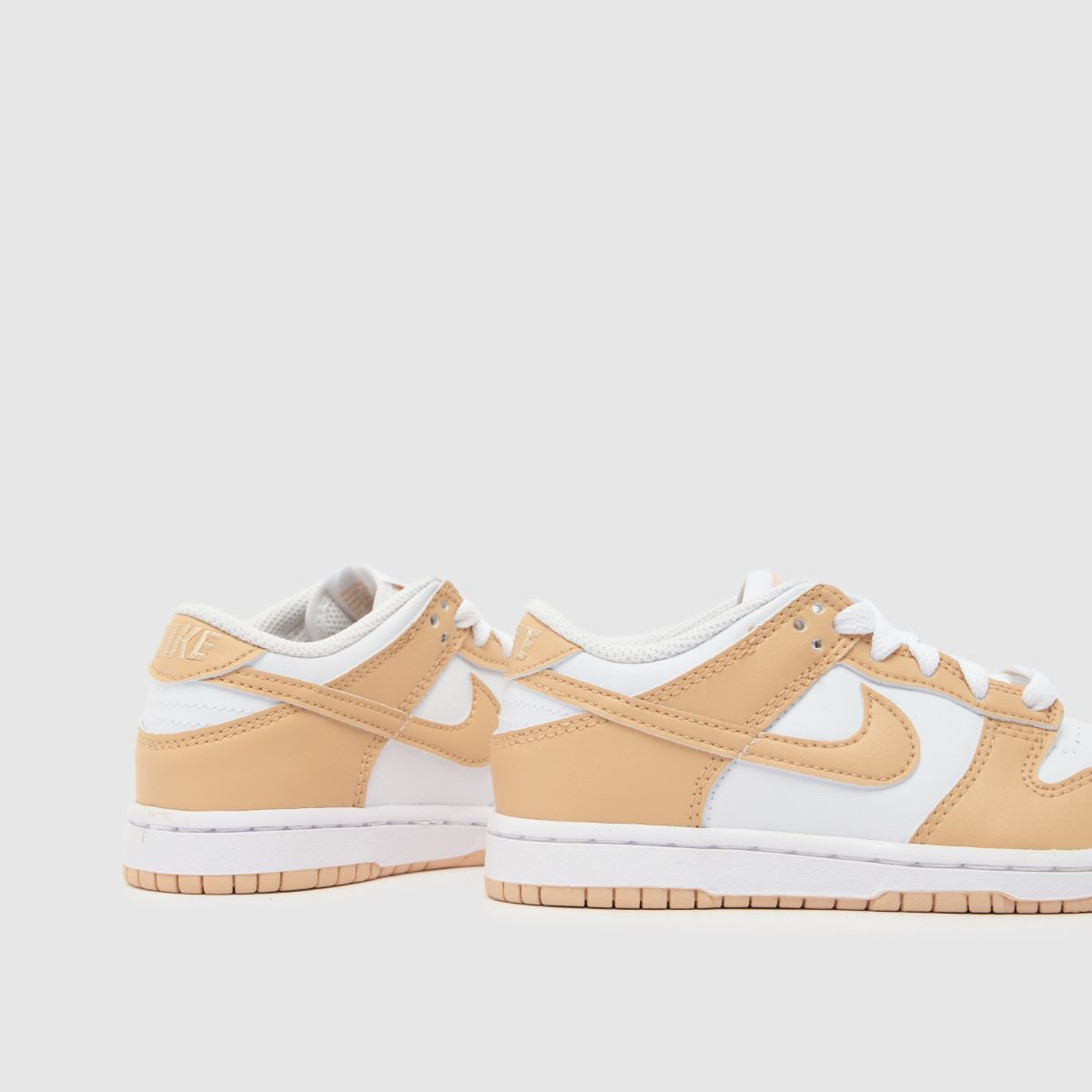 Kinder Nike Weiß-beige Dunk Low Sneaker Nike Dunk Low 7