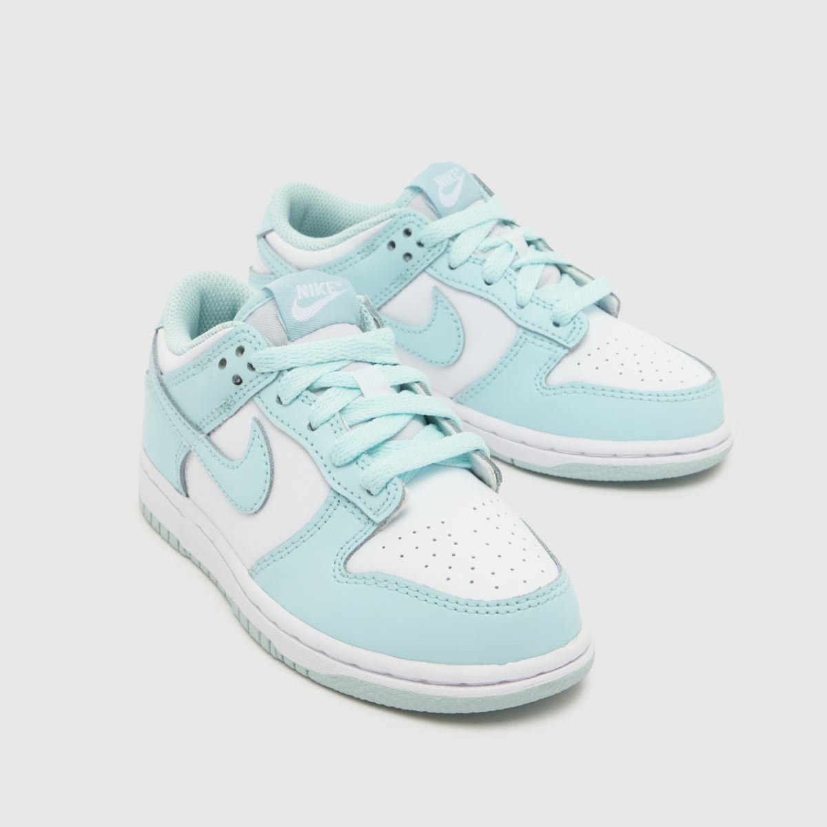 Nike Dunk Low Girls Junior in Pale Blue Nike Dunk Low 4