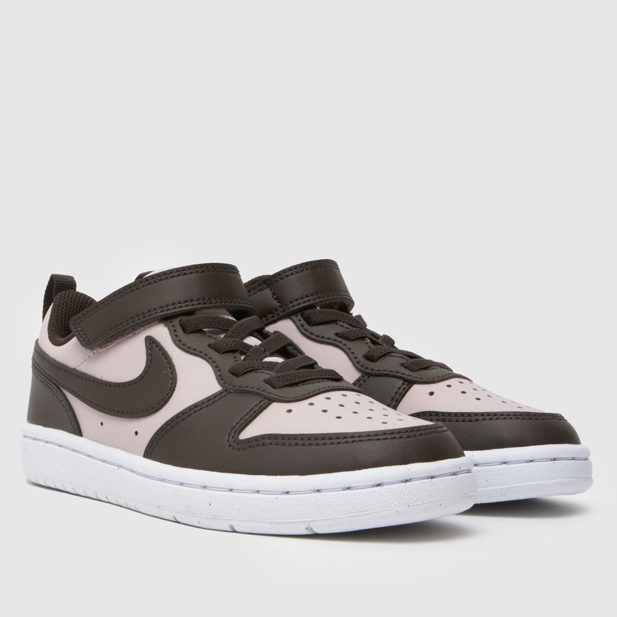 Nike Court Borough Low Girls Junior in Brown Multi Nike Court Borough Low 1