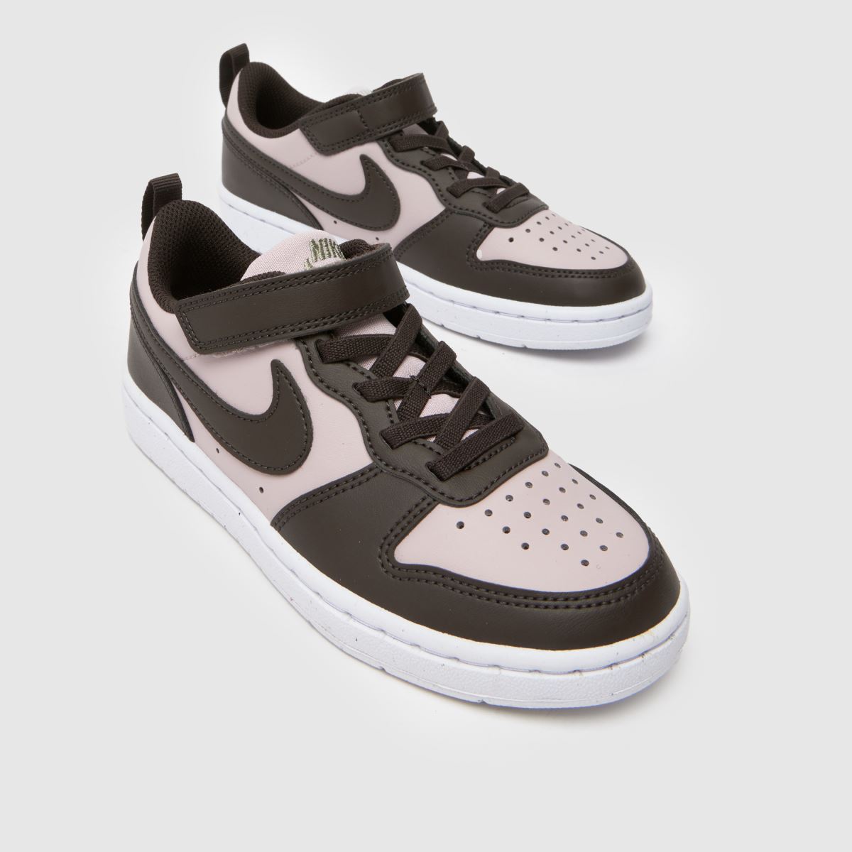 Nike Court Borough Low Girls Junior in Brown Multi Nike Court Borough Low 4