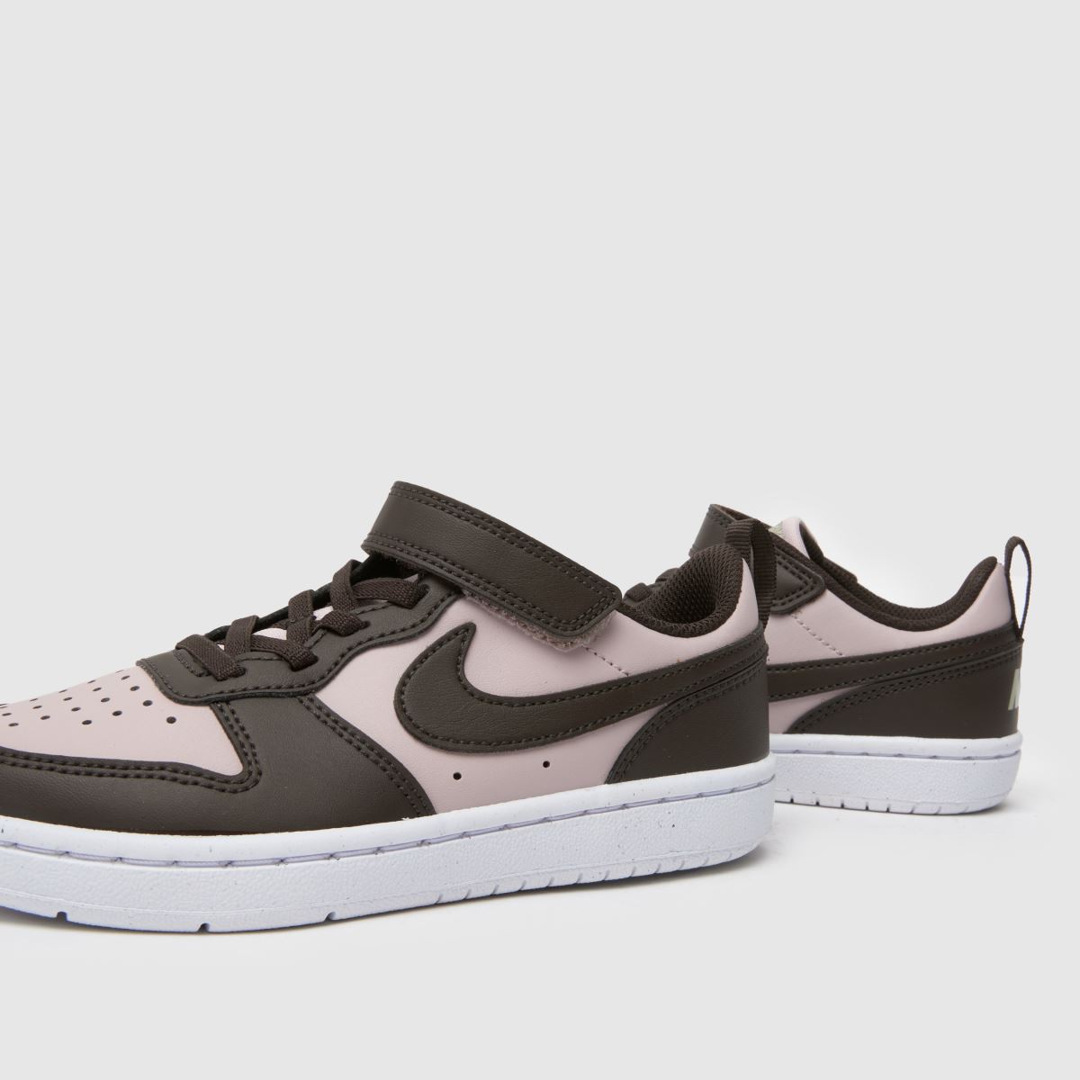 Nike Court Borough Low Girls Junior in Brown Multi Nike Court Borough Low 7