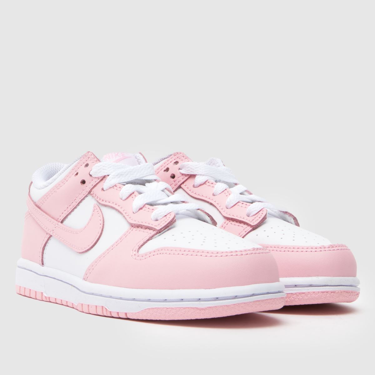 Kids Nike White Pink Dunks Nike Dunk Low (PS) Kids 'Triple Pink'