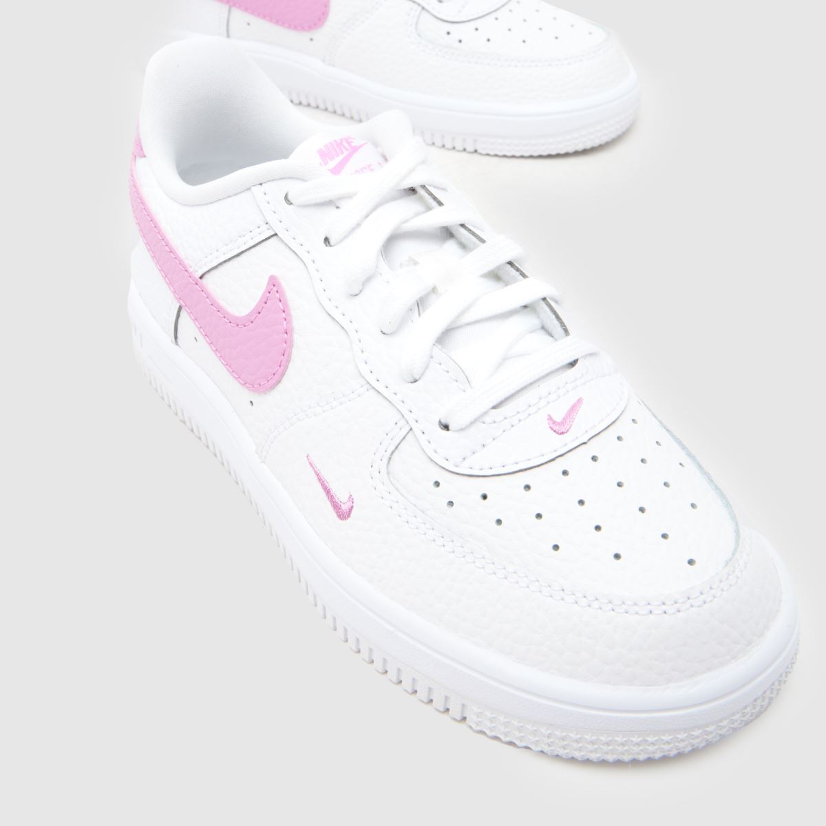 pink nike air force 1 junior
