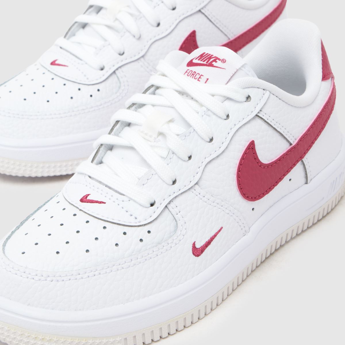 nike air force 1 low junior red