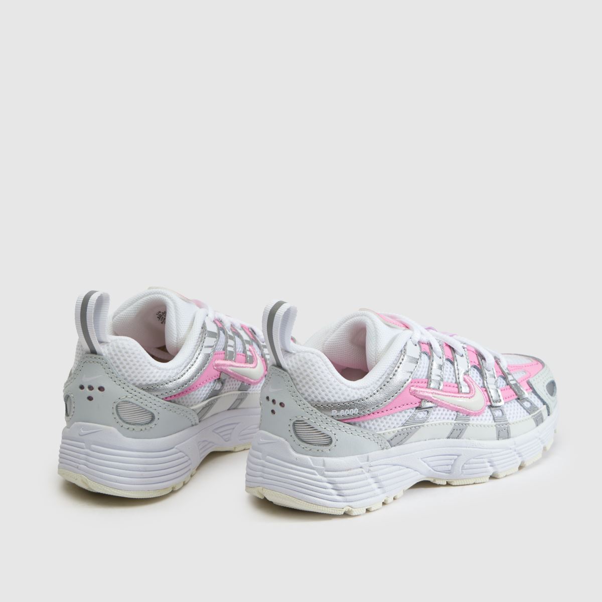 Nike P-6000 Girls Junior in White & Pink Nike P-6000 7