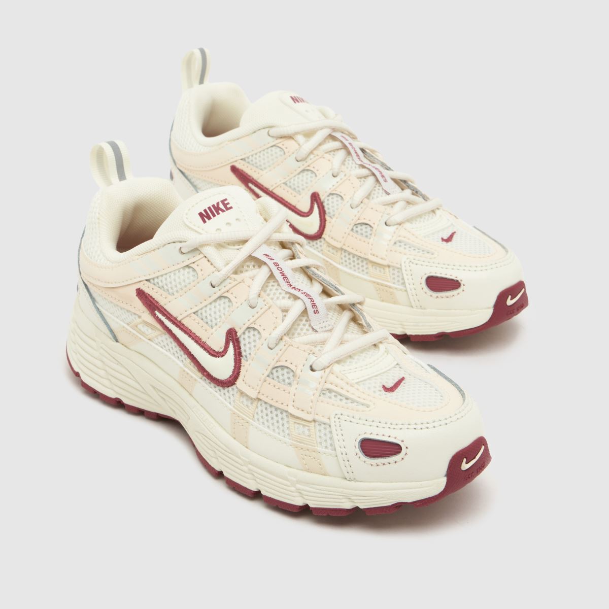 Nike P-6000 Girls Junior in Off-White Multi Nike P-6000 4