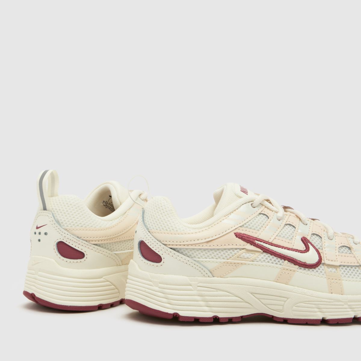 Nike P-6000 Girls Junior in Off-White Multi Nike P-6000 7