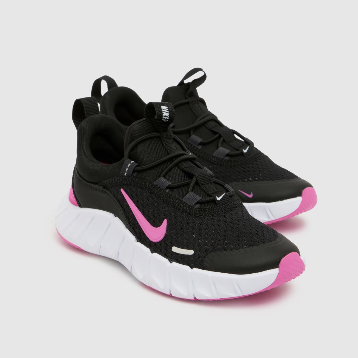 Nike Free Ride Girls Junior in Black & pink Nike Free Ride 4