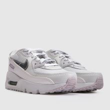Nike AIR MAX 90 Girls Junior in Stone Multi Nike AIR MAX 90,2 of 4