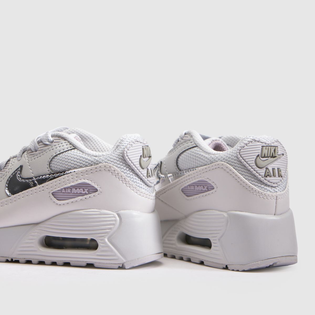 Nike AIR MAX 90 Girls Junior in Stone Multi Nike AIR MAX 90 7