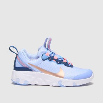 Nike pale blue renew element 55 trainers junior Nike pale blue renew element 55 trainers junior