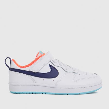 Girls White Nike Court Borough Low 2 Trainers | schuh