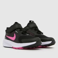 Nike Star Runner 5 Girls Junior in Black Multi Nike Star Runner 5,2 of 4