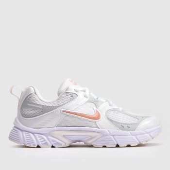 Nike White & Pink V5 RNR Girls Junior