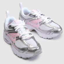 Nike Air Max Moto 2K Girls Junior in White & Pink Nike Air Max Moto 2K,3 of 4