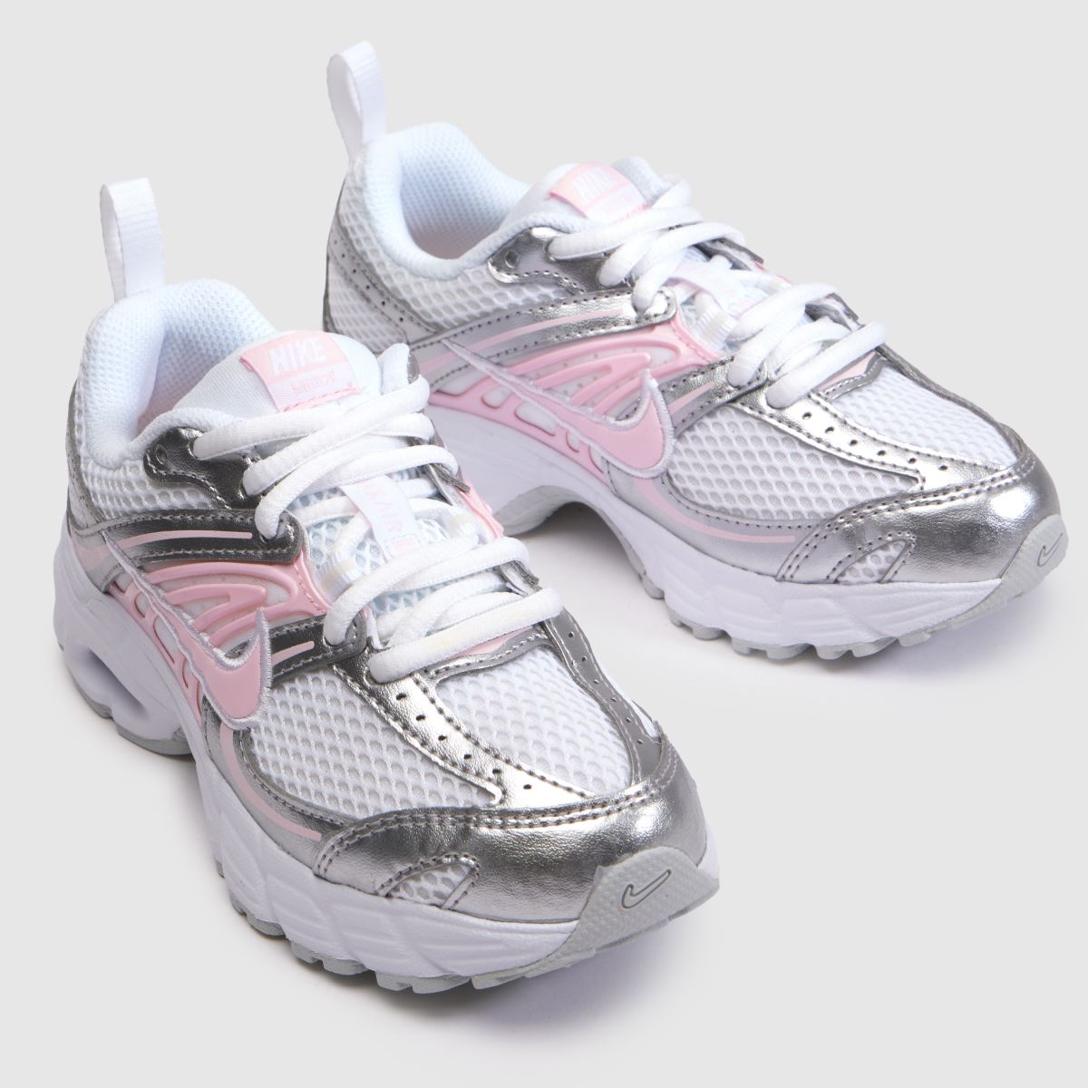 Nike Air Max Moto 2K Girls Junior in White & Pink Nike Air Max Moto 2K 4