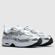 Nike Air Max Moto 2K Girls Junior in White & Purple Nike Air Max Moto 2K,2 of 4