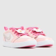 Nike Jordan 1 Low Alt SE Girls Junior in Pink Multi Nike Jordan 1 Low Alt SE,2 of 4