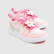 Nike Jordan 1 Low Alt SE Girls Junior in Pink Multi Nike Jordan 1 Low Alt SE,3 of 4