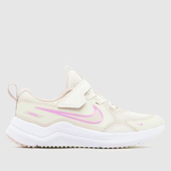 Nike Beige Multi Cosmic Runner Girls Junior