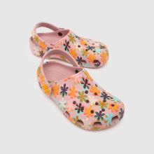 Kinder Crocs Bunt Classic Flower Power Clog Sneaker Crocs Classic Flower Power Clog,3 von 4