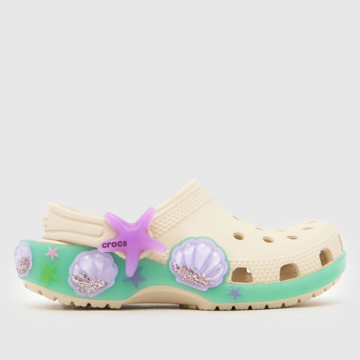 Crocs Multi Classic Mermaid Clog Girls Junior Sandals