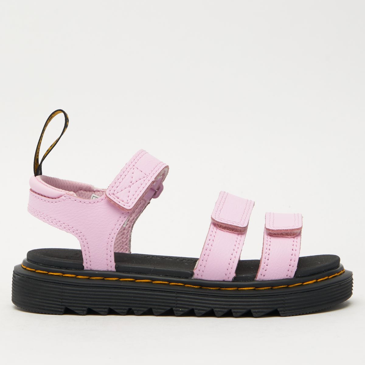Click to view product details and reviews for Dr Martens Pale Pink Klaire Girls Junior Sandals. Click to view product details and reviews for Dr Martens Pale Pink Klaire Girls Junior Sandals.