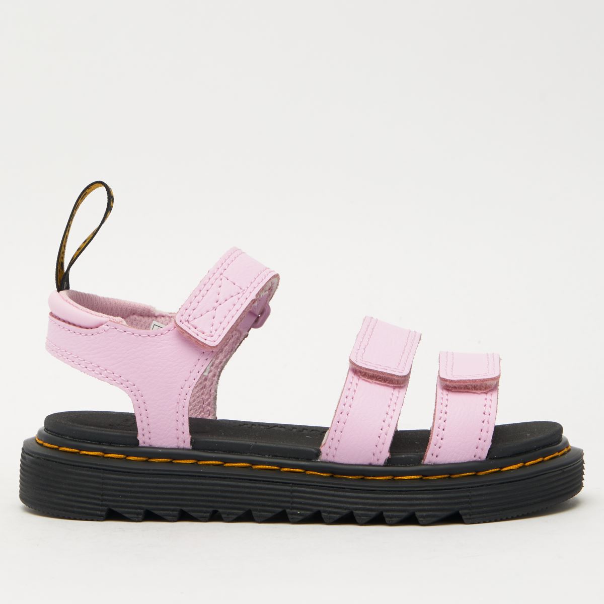 Dr Martens Pale Pink Klaire Girls Junior Sandals, Size: 2 (EU 34)