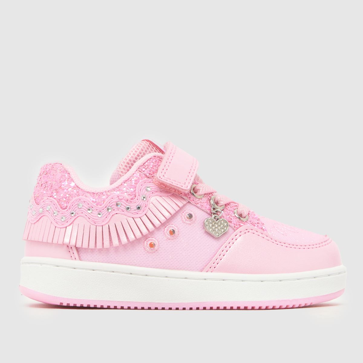 Lelli Kelly Pink Frangetta Mix Girls Junior Trainers