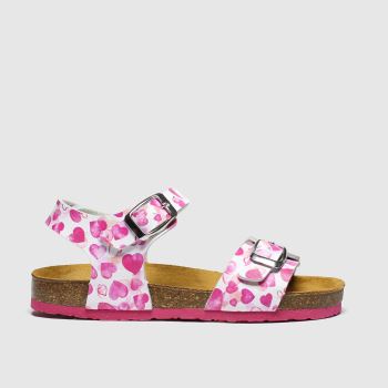 lelli kelly white & pink chiara hearts trainers junior lelli kelly white & pink chiara hearts trainers junior