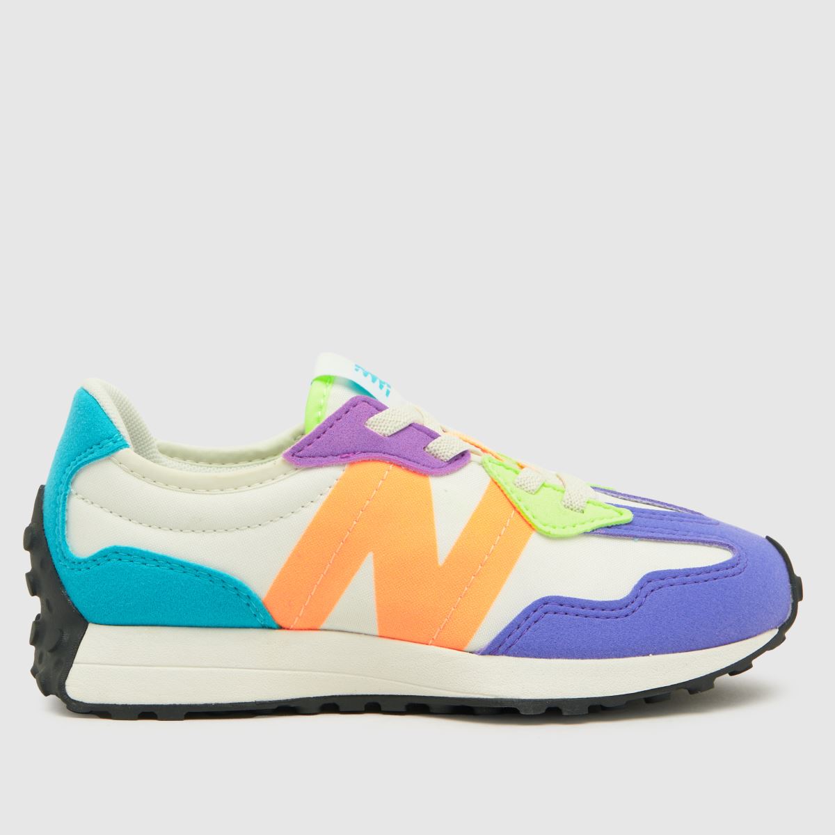 Kids Girls Junior Multi New Balance 327 Trainers schuh