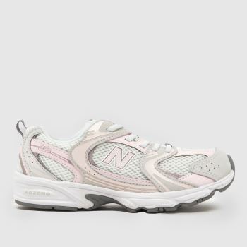New Balance Grey Matter & Pink Salt 530 Girls Junior