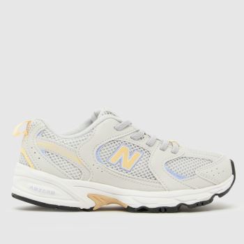 New Balance Light Grey 530 Girls Junior