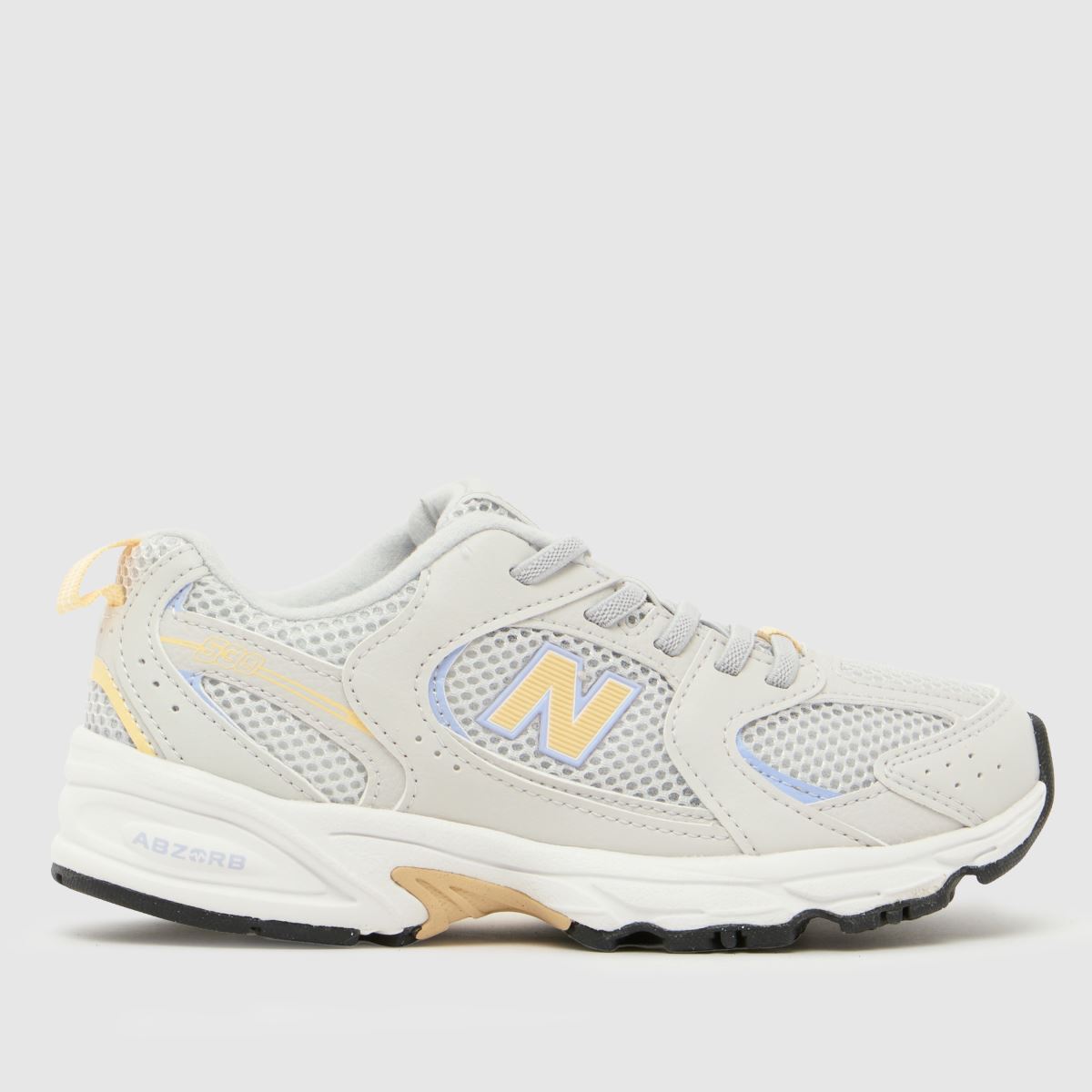 New Balance Light Grey 530 Girls Junior Trainers