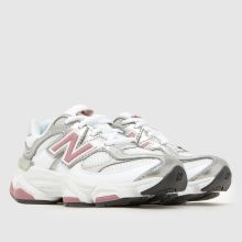 New Balance 9060 Girls Junior in White Multi New Balance 9060,2 of 4