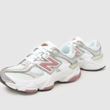 New Balance 9060 Girls Junior in White Multi New Balance 9060,4 of 4