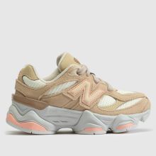 New Balance 9060 Girls Junior in Beige Multi New Balance 9060,1 of 4