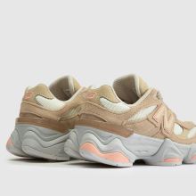 New Balance 9060 Girls Junior in Beige Multi New Balance 9060,4 of 4