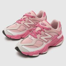 New Balance 9060 Girls Junior in Pink New Balance 9060,3 of 4