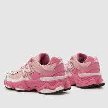New Balance 9060 Girls Junior in Pink New Balance 9060,4 of 4